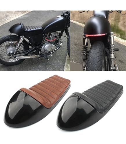 Amazon | 汎用カフェレーサー スタイル トラッカー シート ハーレー